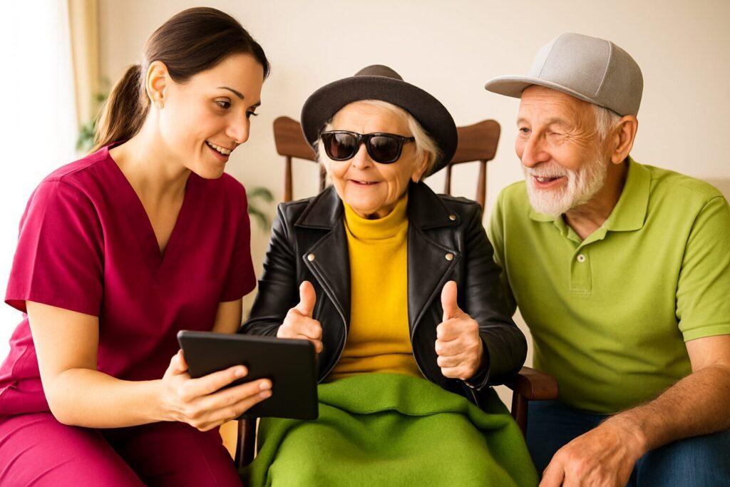 Professionelles foto typische professionell bei Pflegewerk Ortenau